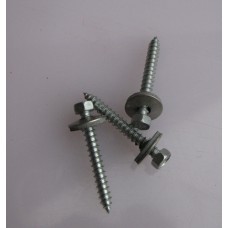 Vijak A2 - Inox s podložko fi 19 / za les / 6,5x64