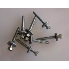 Vijak A2 - Inox s podložko fi 19 / samorezni / za kovino / 6,3x50